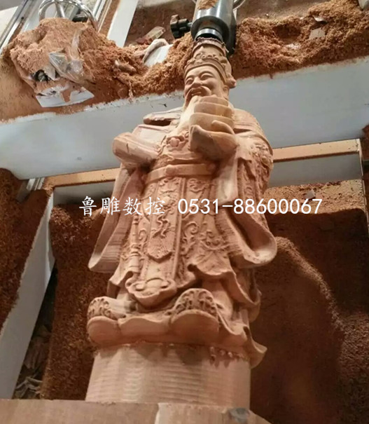 三維立體雕刻機(jī)制作的財(cái)神雕像、觀音佛像
